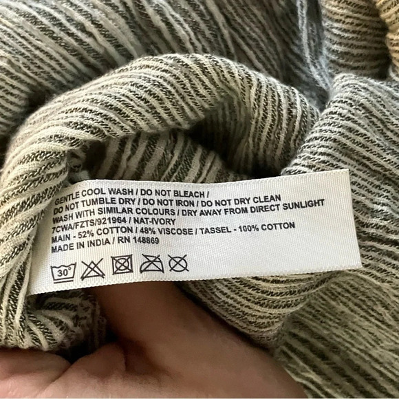 FATFACE Striped Sundress Beachy Tie Straps Size 2 Small‎ - Picture 7 of 9